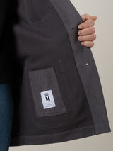 Unisex “Rodger” fabric jacket Color Steel blue